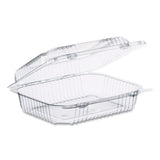 StayLock Clear Hinged Lid Containers, 6 x 7 x 2.1, Clear, Plastic, 125/Packs, 2 Packs/Carton