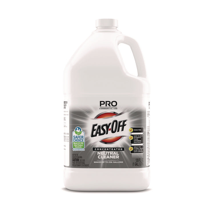 Concentrated Neutral Cleaner, 1 gal Bottle, 2/Carton