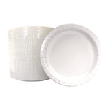 Paper Dinnerware, Plate, 6  dia, White, 1,000/Carton