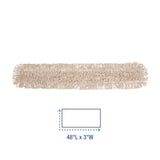 Mop Head, Dust, Cotton, 48 x 3, White