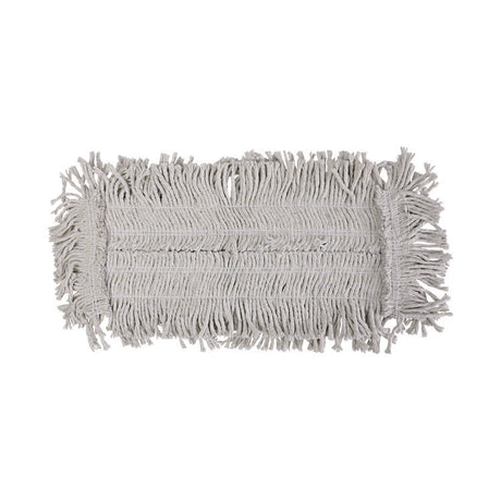 Disposable Dust Mop Head, Cotton, 18w x 5d