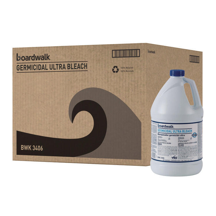 Ultra Germicidal Bleach, 1 gal Bottle, 6/Carton