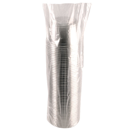 Recycleware Round Deli Container, 16 oz, 4.6  Diameter x 3  h, Clear, Plastic, 500/Carton