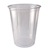 Recycleware Round Deli Container, 32 oz, 4.6  Diameter x 5.8  h, Clear, Plastic, 500/Carton