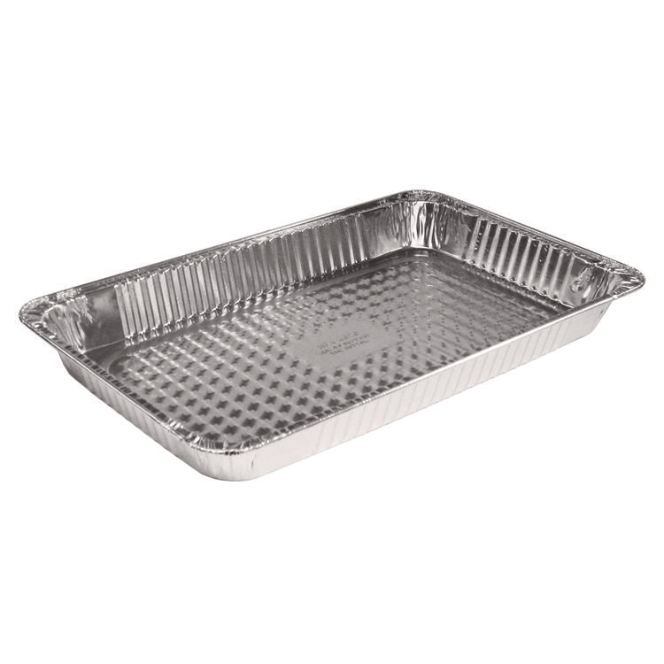 Aluminum Steam Table Pans, Full-Size Deep, 65 Gauge, 2.19  Deep, 12.75 x 20.75, 50/Carton