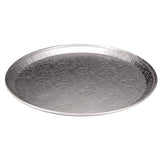 Aluminum Embossed Tray, 16  Diameter, 25/Carton