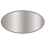 Foil Laminated Board Lids, 9  Diameter, Silver, Aluminum, 500/Carton