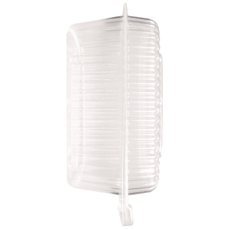 Handi-Lock Single Compartment Food Container, 60 oz, 8.63 x 3 x 9, Clear, Plastic, 200/Carton