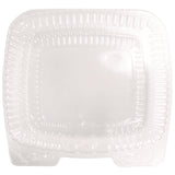 Handi-Lock Single Compartment Food Container, 12 oz, 8.63 x 2.75 x 5.25, Clear, Plastic, 500/Carton