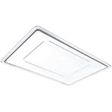 StorPlus Polycarbonate Food Storage Container Lid, 18 x 26 x 1.28, Clear, Plastic