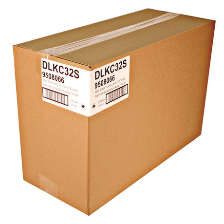 Kal-Clear/Nexclear Drink Cup Lids, Squat Dome Lid with 1.75  Hole, Fits 32 oz Cold Cups, Clear, 500/Carton