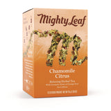 Whole Leaf Tea Pouches, Chamomile Citrus, 15/Box