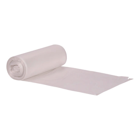 Linear Low-Density Can Liners, 16 gal, 0.5 mil, 24  x 32 , Clear, 500/Carton