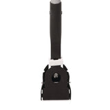 Snap-On Fiberglass Dust Mop Handle, 1" dia x 60", Gray/Black