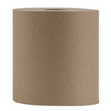 Hardwound Paper Towels, Nonperforated, 1-Ply, 8" x 800 ft, Natural, 6 Rolls/Carton