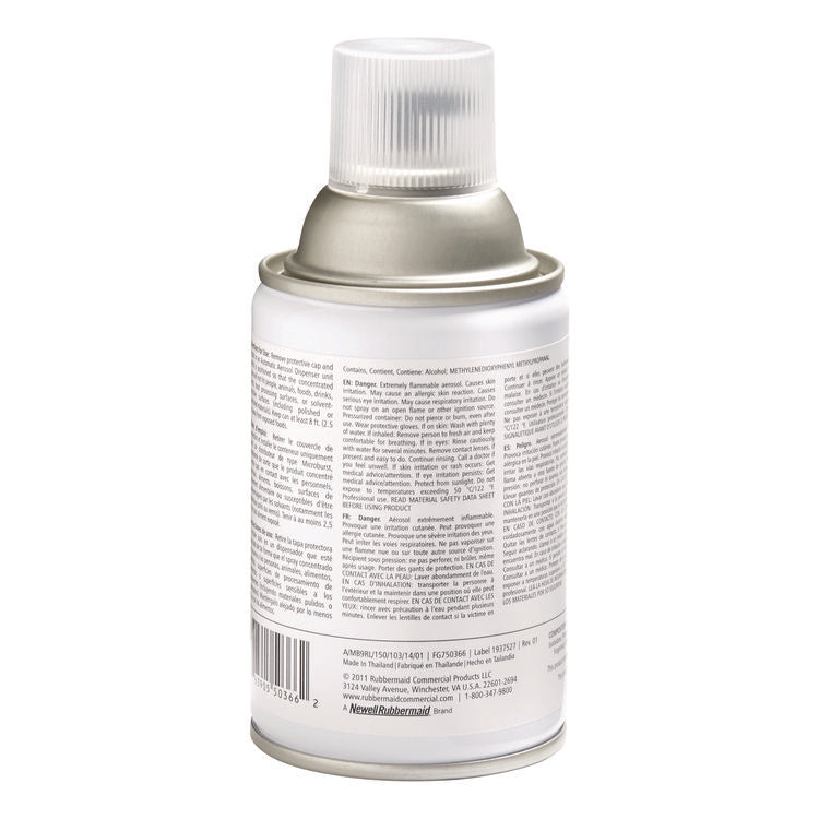 Microburst 3000 Refill, Mandarin Orange, 2 oz Aerosol Spray, 12/Carton