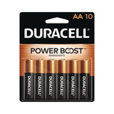 Power Boost CopperTop Alkaline AA Batteries, 10/Pack