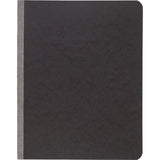 Pressboard Report Cover with Tyvek Reinforced Hinge, Two-Piece Prong Fastener, 3" Capacity, 8.5 x 11, Black/Black