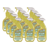 Industrial Cleaner and Degreaser, Concentrated, Lemon, 24 oz Spray Bottle, 12/Carton