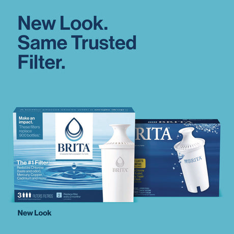 Water Filter Pitcher Advanced Replacement Filters, 3/Pack