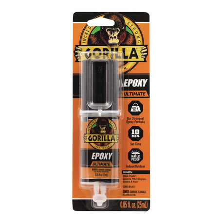 Epoxy Ultimate, 0.85 oz Syringe, Dries Black