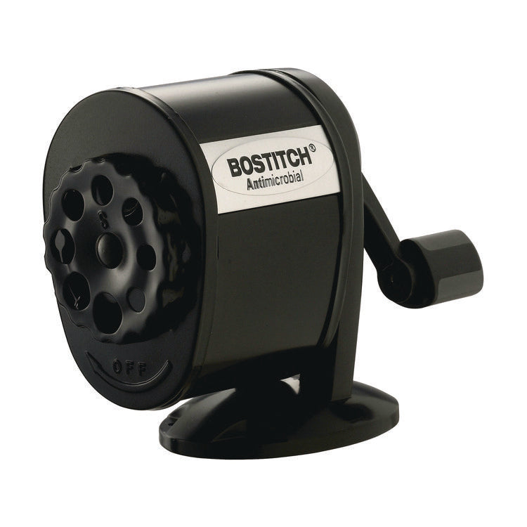 Manual Pencil Sharpener, 2.68 x 4.33 x 5.43, Black, 12/Carton