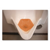 WCBasix Urinal Screen, Mango Mist Scent, Orange, 0.11 oz, 10/Box