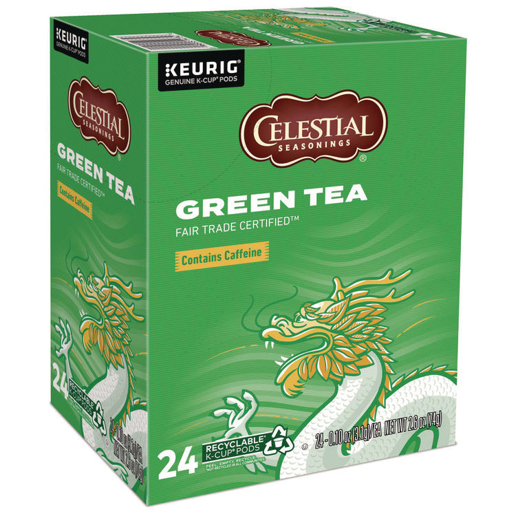 Green Tea K-Cups, 24/Box