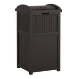 30 Gallon Trash Hideaway, Plastic, Black