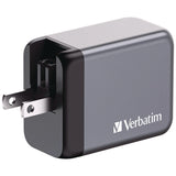 100 W 4-Port GaN Wall Charger, Black/Gray