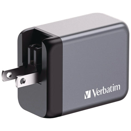 100 W 4-Port GaN Wall Charger, Black/Gray