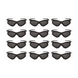 V30 Nemesis Foam Safety Glasses, Black Nylon Frame, Smoke Polycarbonate Lens, 12/Carton