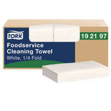 Foodservice Cleaning Towel, 1-Ply, 5 x 10.75, White, 150 Sheets/Carton