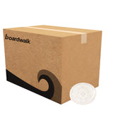 Crystal-Clear Cold Cup Straw-Slot Lids, Fits 9 oz Squat/12 oz PET Cups, 1,000/Carton