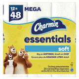 Essentials Soft Bathroom Tissue, Septic Safe, 2-Ply, White, 330 Sheets/Roll, 12 Rolls/Carton