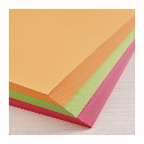 Color Cardstock - Bright  Assortment, 65 lb Cover Weight, 8.5 x 11, Assorted, 150/Pack