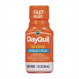 Severe Cold and Flu Relief Liquid, 1 oz Bottle