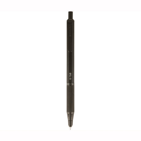 G-750 Gel Pen, Retractable, Medium 0.7 mm, Black  Blue Ink, Black Barrel, 2/Pack