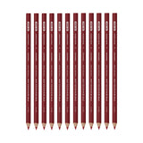 Premier Colored Pencil, Crimson Red Lead, Crimson Red Barrel, 12/Pack