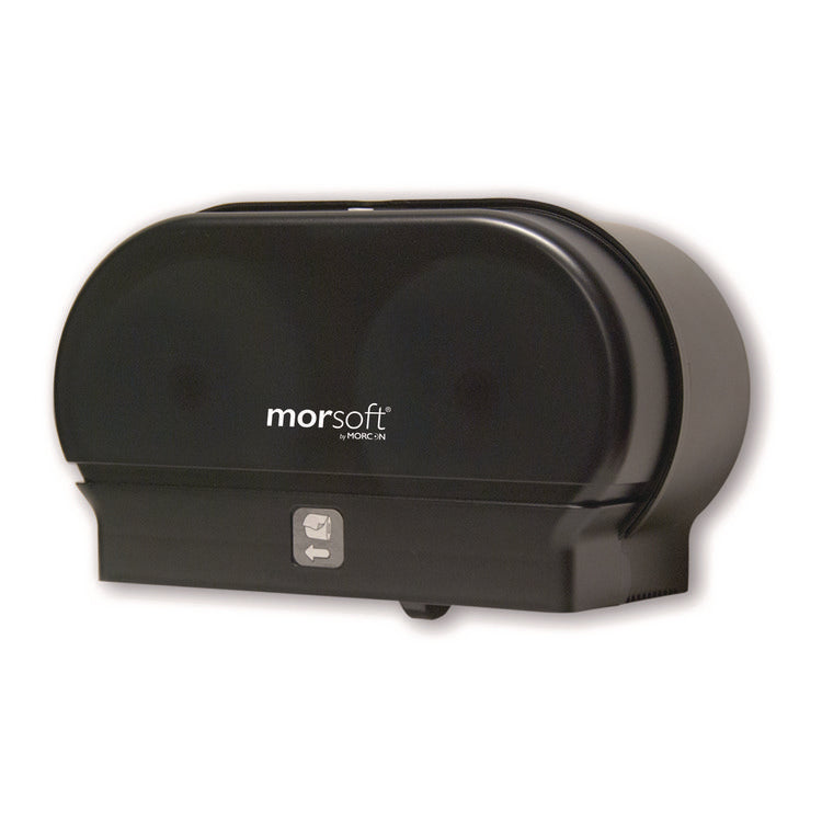 Morsoft Small Core Tissue Dispenser, 11.86 x 5.48 x 7.32, Black Translucent