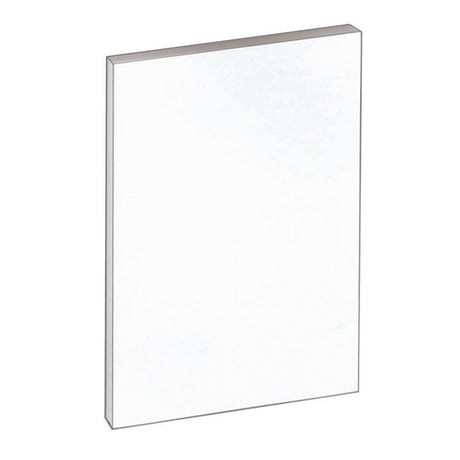 Second Nature Recycled Unruled Memo Pads, 4 x 6, White, 100 Sheets, 12/Pack