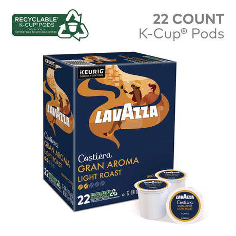 Gran Aroma Coffee K-Cups, 22/Box