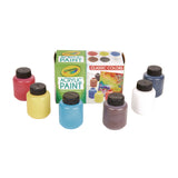 Acrylic Paint Set, Six Assorted Classic Colors, 2 oz Bottles, 6/Box