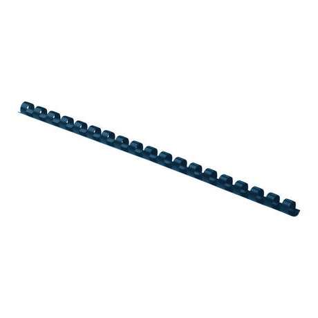 Plastic Comb Bindings, 3/4  Diameter, 150 Sheet Capacity, Navy, 100/Pack