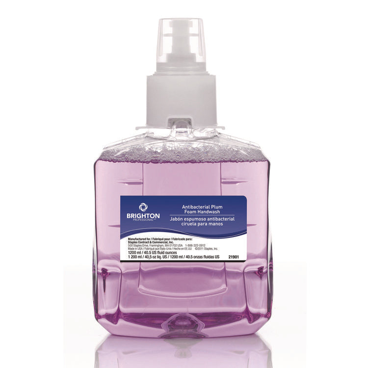 LTX-12 Antibacterial Hand Soap Refill, Plum Scent, 1,200 mL, 2/Carton