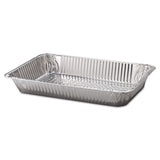 Aluminum Steam Table Pans, Full-Size Deep, 65 Gauge, 3.19  Deep, 12.19 x 20.75, 50/Carton