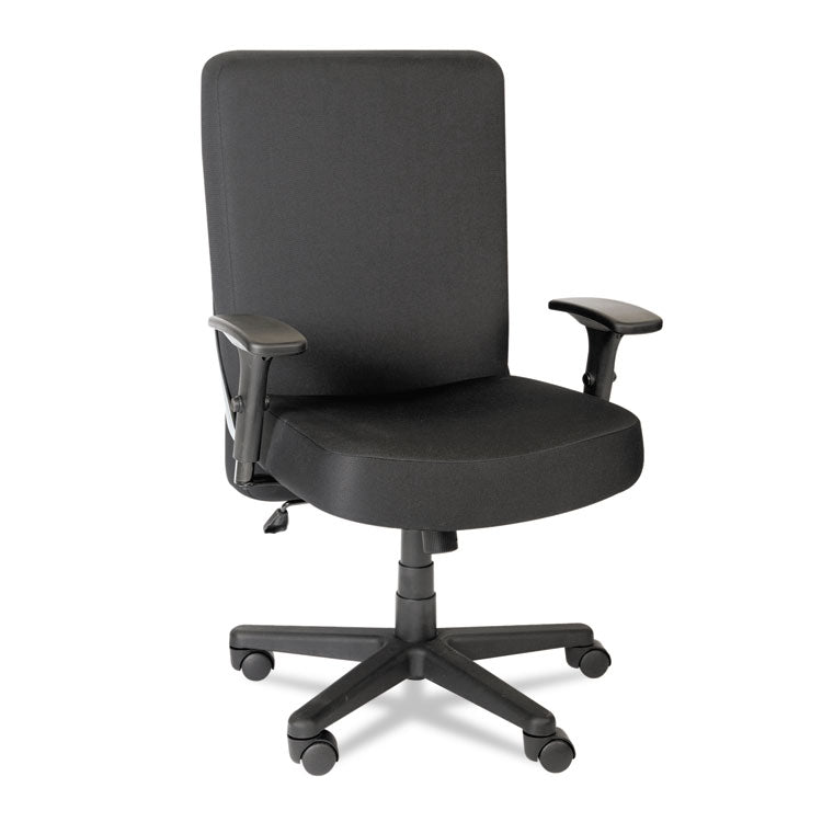 Alera XL Series Big/Tall High-Back Task Chair, Supports Up to 500 lb, 17.5" to 21" Seat Height, Black