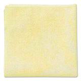 Microfiber Cleaning Cloths, 16 x 16, Yellow, 24/Pack