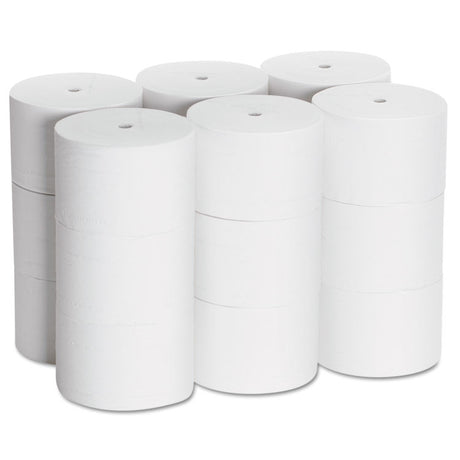 Coreless Bath Tissue, Septic Safe, 2-Ply, White, 1,500 Sheets/Roll, 18 Rolls/Carton