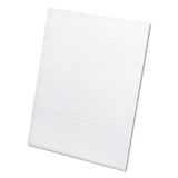 Glue Top Pads, Narrow Rule, 50 White 8.5 x 11 Sheets, Dozen